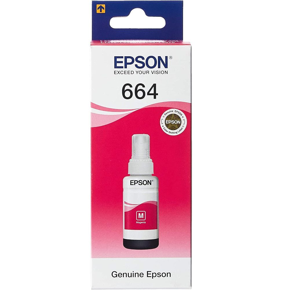 ENCRE EPSON 664 ROUGE ORIGINAL